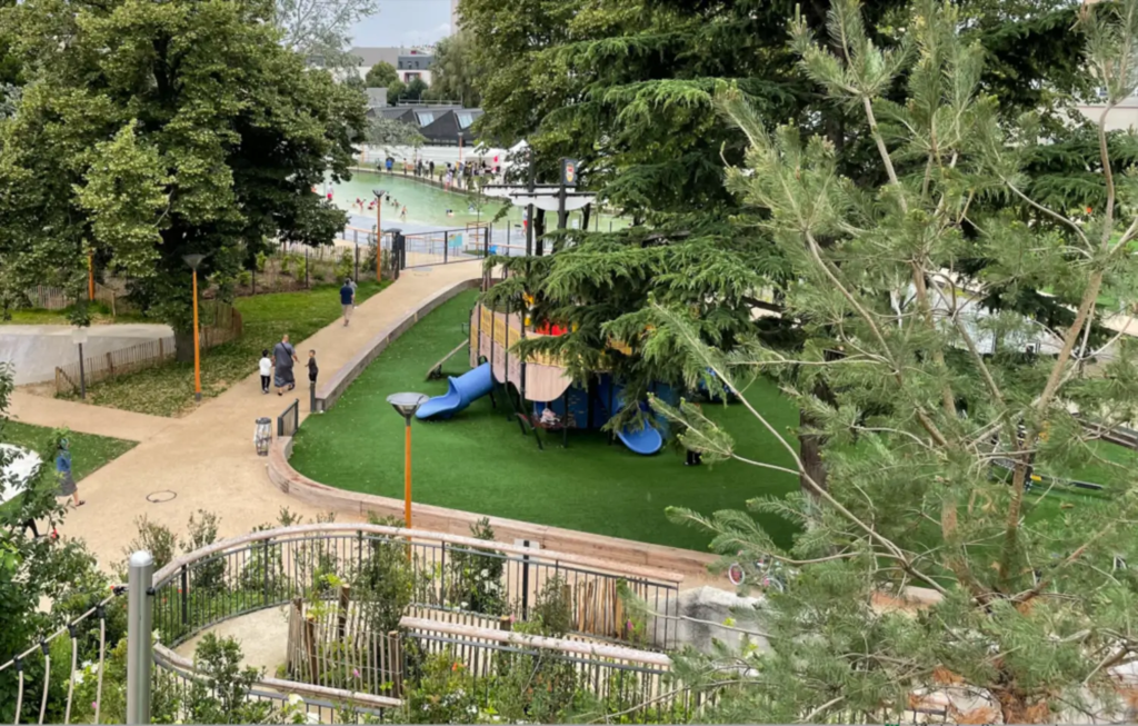 1- Pantin  Parc Diderot